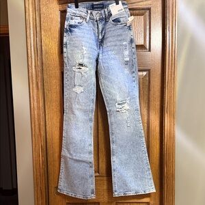 Aeropostale High Rise Flare 00R NWT